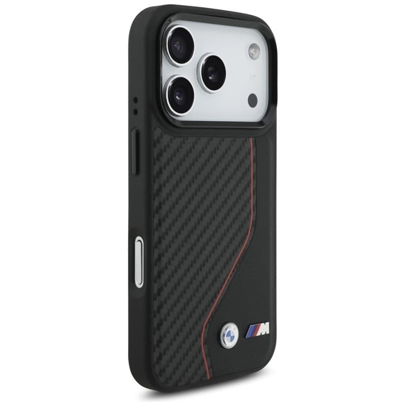 BMW M Carbon Line & Logo MagSafe - Case iPhone 17 Pro (red) - 4