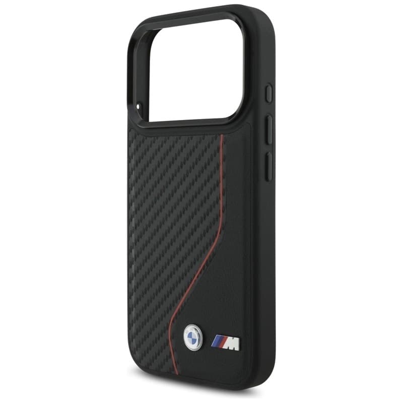 BMW M Carbon Line & Logo MagSafe - Case iPhone 17 Pro (red) - 6