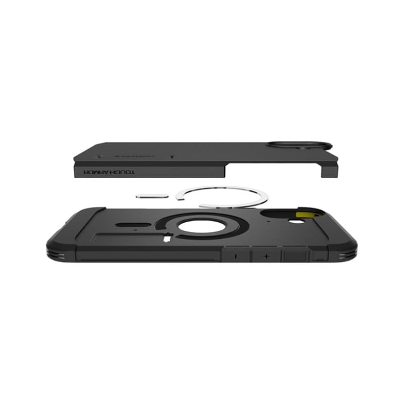 Spigen Tough Armor Mag MagSafe - Case for iPhone 16 (Black) - 9