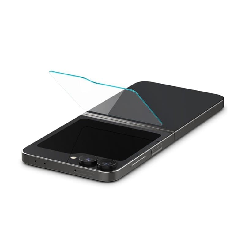 Spigen Glas.TR EZ Fit 2-Pack - Tempered glass for Samsung Galaxy Z Flip 6 / 7 FE (2 pieces) - 4