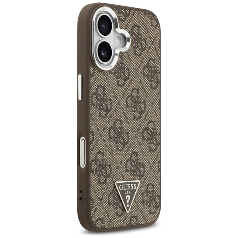 Guess 4G Triangle Logo MagSafe - Case iPhone 17 (brown) - 4