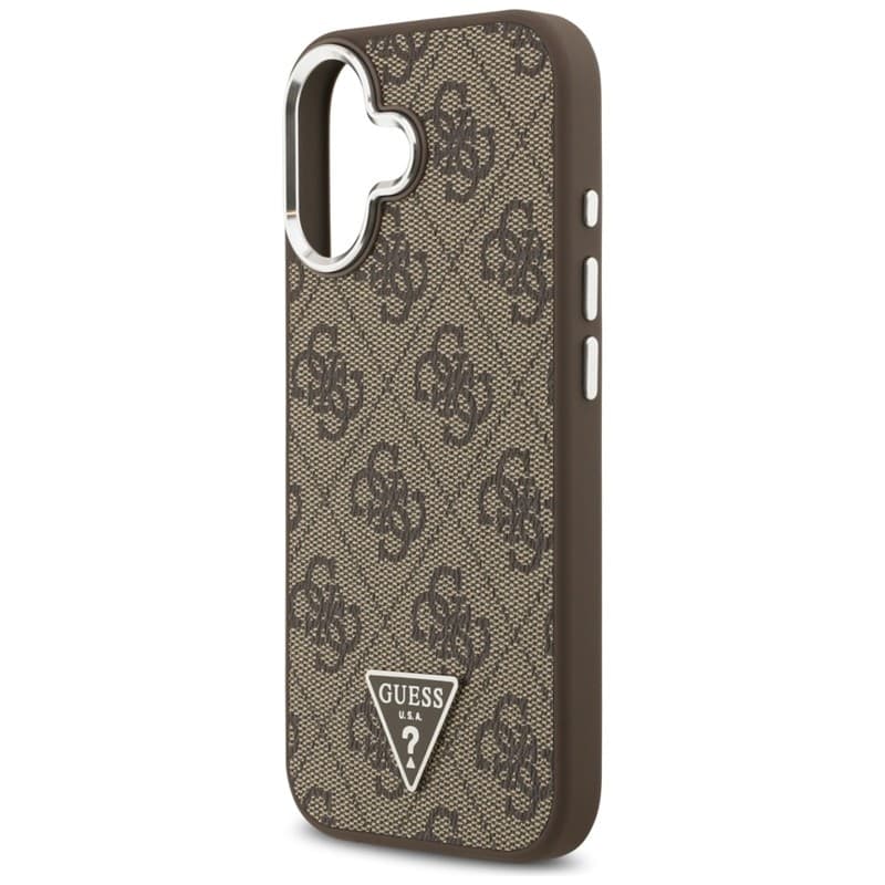 Guess 4G Triangle Logo MagSafe - Case iPhone 17 (brown) - 6