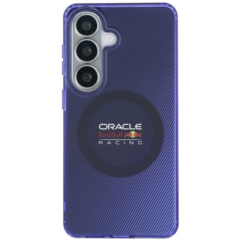 Custodia MagSafe a doppio strato Red Bull per Samsung Galaxy S26 (blu navy) - 3