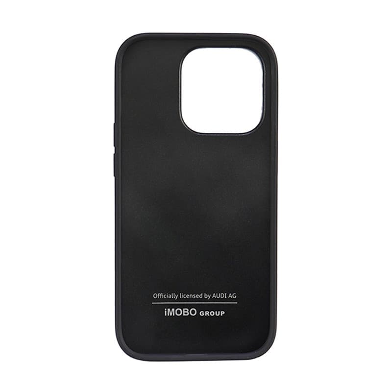 Audi Synthetic Leather - Case for iPhone 14 Pro (Black) - 4