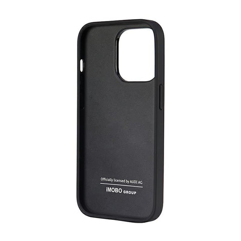 Audi Synthetic Leather - Case for iPhone 14 Pro (Black) - 6