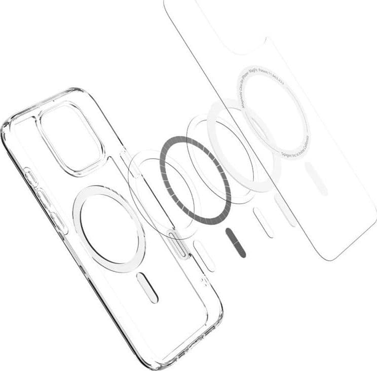 Spigen Ultra Hybrid T Mag MagSafe - Case for iPhone 16 Pro (White) - 6