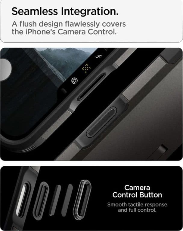 Spigen Tough Armor T Mag MagSafe - Custodia per iPhone 18 Pro Max / 17 Pro Max (Gunmetal) - 10