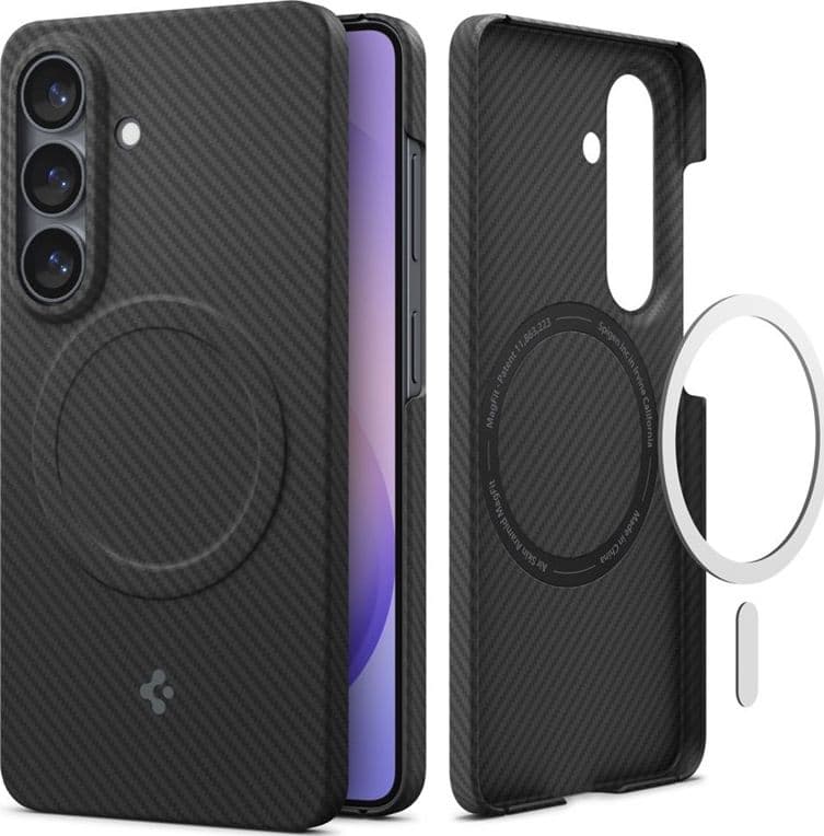 Custodia Spigen Airskin in aramide per Samsung Galaxy S26 (nera) - 2