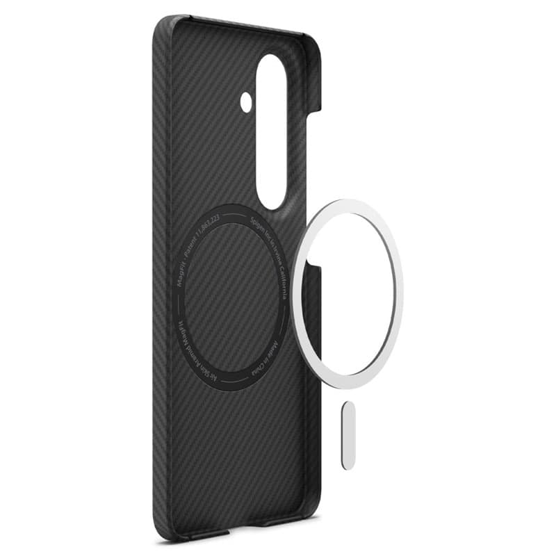 Custodia Spigen Airskin in aramide per Samsung Galaxy S26 (nera) - 9