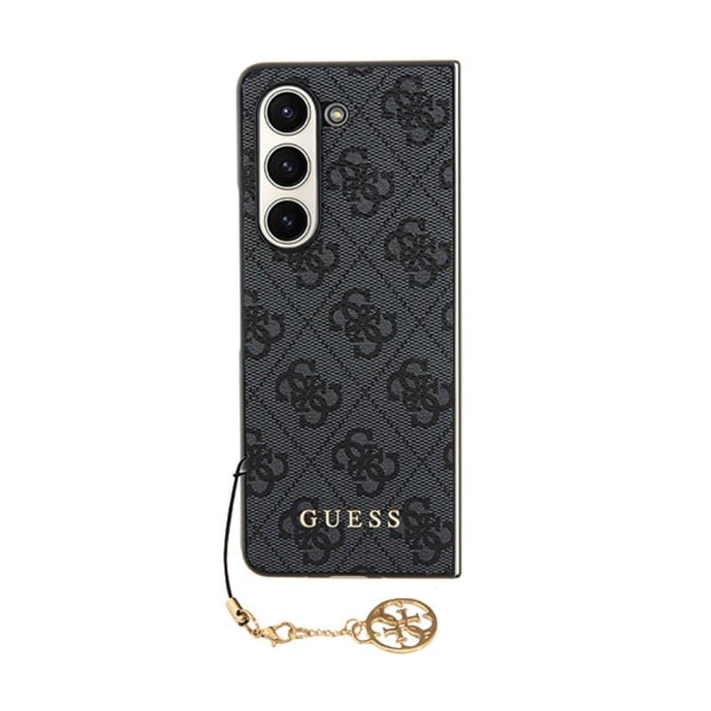 Guess 4G Charms Collection - Samsung Galaxy Z Fold 5 Case (Grey) - 2