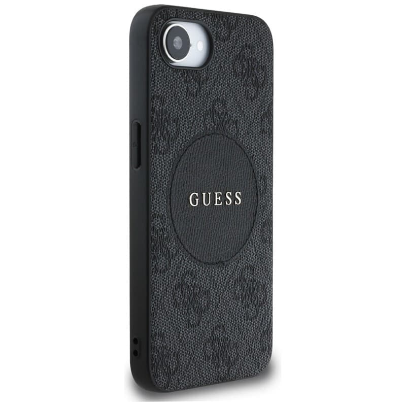 Guess 4G Circle Classic Logo MagSafe - Case for iPhone 16e (black) - 4