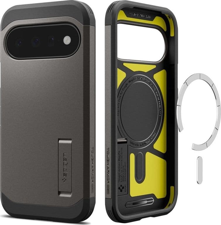Spigen Tough Armor Mag MagSafe - Custodia per Google Pixel 11 (Gunmetal) - 3