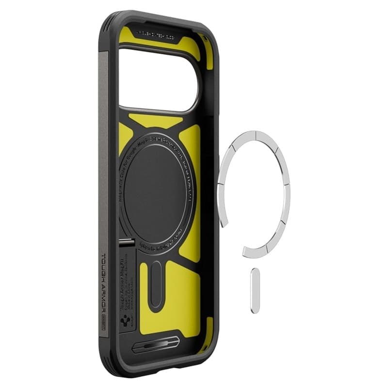 Spigen Tough Armor Mag MagSafe - Custodia per Google Pixel 11 (Gunmetal) - 8