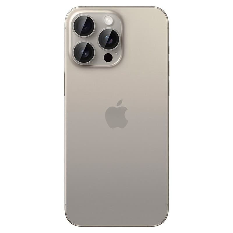 Spigen Optik Pro GLAS.TR EZ Fit Camera Protector 2-Pack - Lens protection glass for iPhone 17 Pro / 17 Pro Max / iPhone 15 Pro / - 3