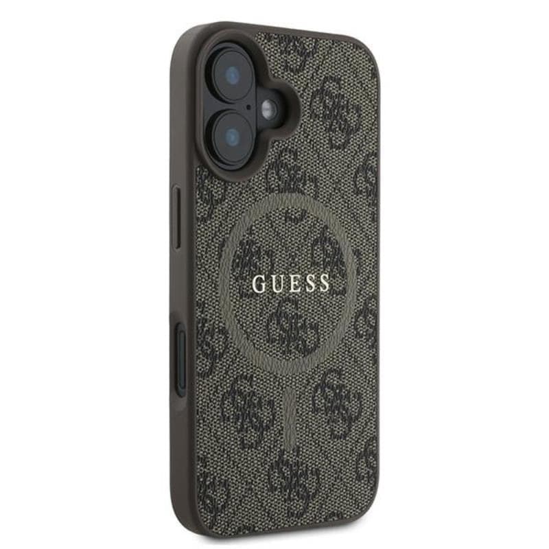 Guess 4G Ring Classic Logo MagSafe - Case iPhone 16 Plus (brown) - 4