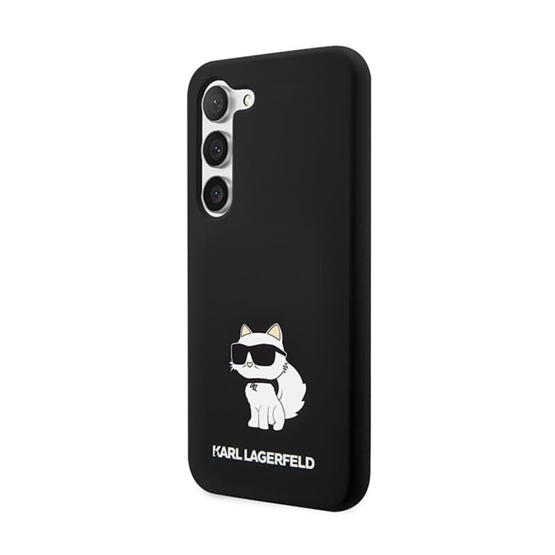 Karl Lagerfeld Silicone Choupette - Samsung Galaxy S24 Case (black) - 2