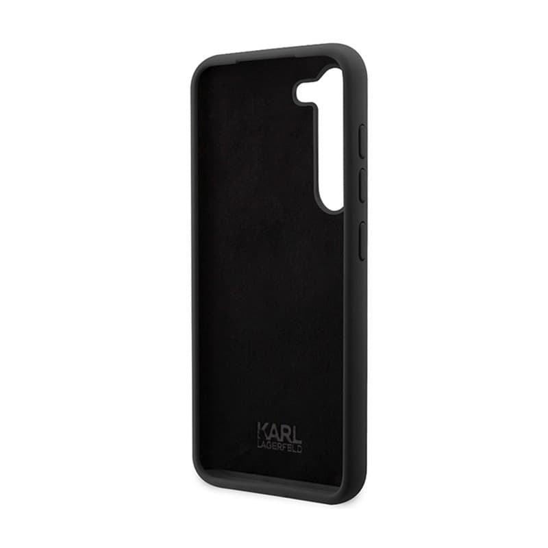Karl Lagerfeld Silicone Choupette - Samsung Galaxy S24 Case (black) - 7