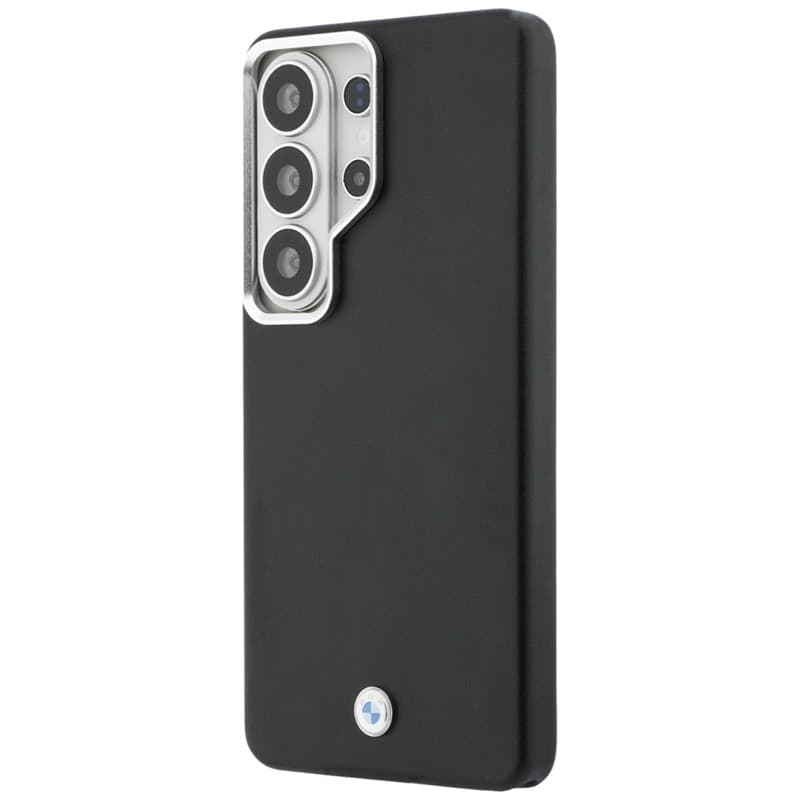 Custodia MagSafe con logo in metallo BMW - Samsung Galaxy S26 Ultra (nera) - 2
