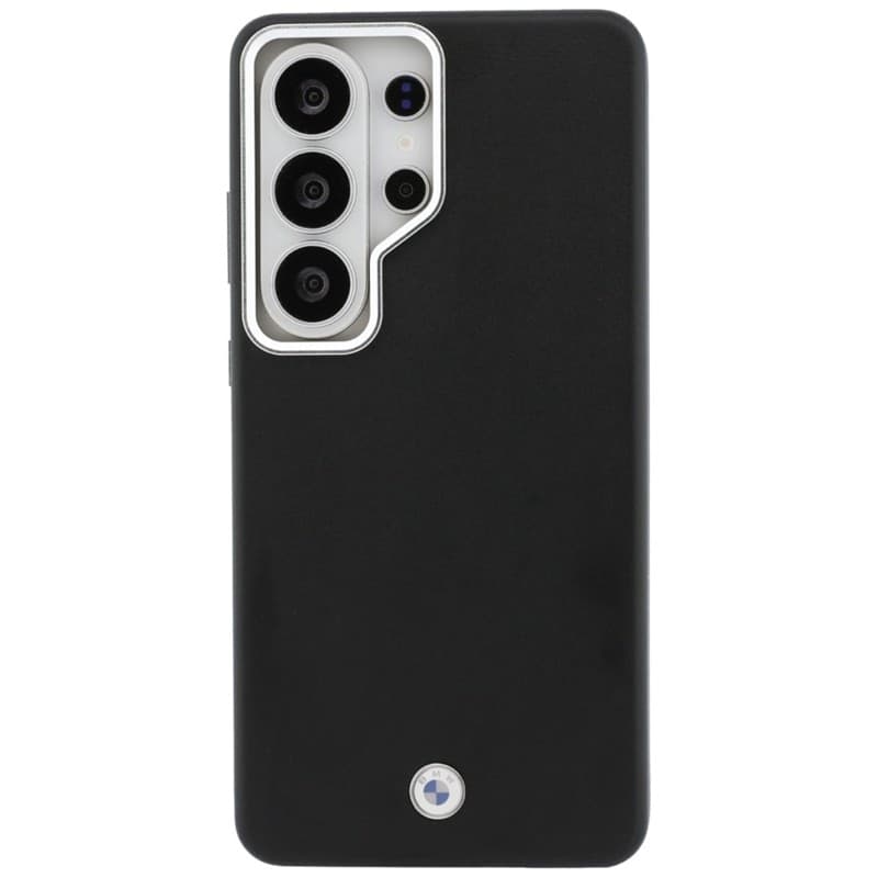 Custodia MagSafe con logo in metallo BMW - Samsung Galaxy S26 Ultra (nera) - 3