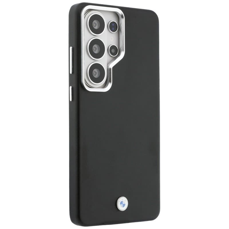 Custodia MagSafe con logo in metallo BMW - Samsung Galaxy S26 Ultra (nera) - 4