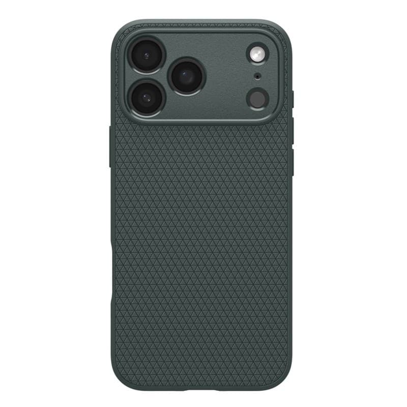 Spigen Liquid Air - Custodia per iPhone 18 Pro / 17 Pro (Verde Abisso) - 3