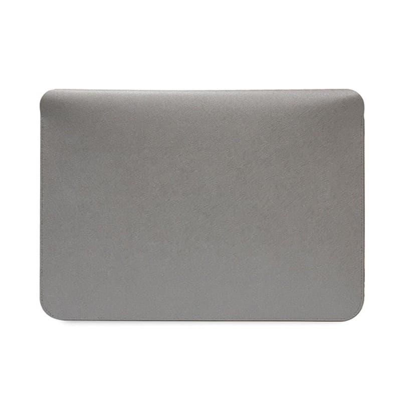 Karl Lagerfeld NFT Saffiano Karl & Choupette Sleeve - 14" Notebook Case (Silver) - 3