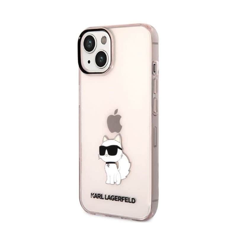 Karl Lagerfeld IML NFT Choupette - Case for iPhone 14 Plus (Pink) - 2