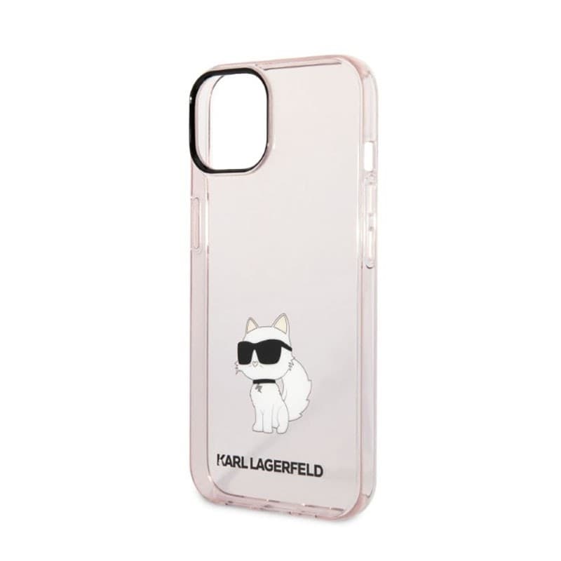 Karl Lagerfeld IML NFT Choupette - Case for iPhone 14 Plus (Pink) - 6