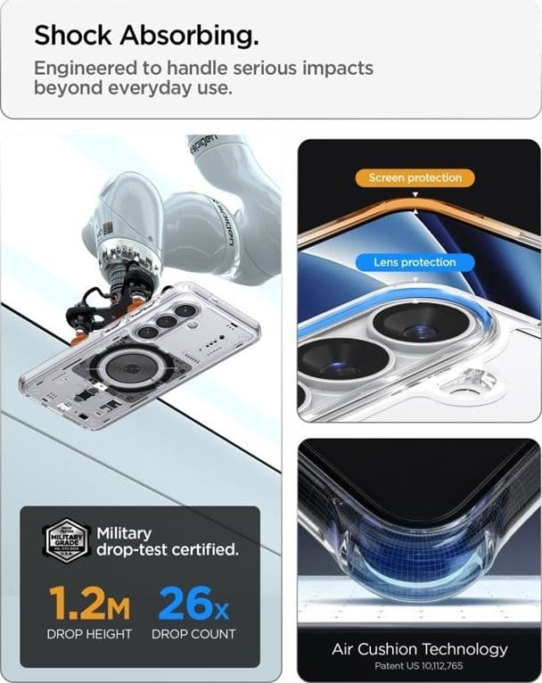 Spigen Ultra Hybrid Mag MagSafe - Custodia per Samsung Galaxy S26+ (Neo One) - 10