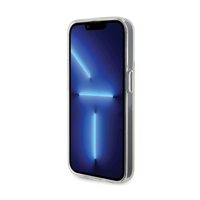 Guess IML Faceted Mirror Disco Iridescent - Case for iPhone 14 Pro Max (Iridescent) - 5
