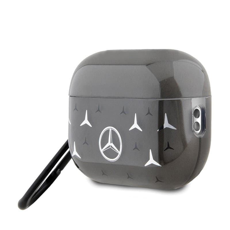 Mercedes Large Star Pattern - AirPods Pro 2 Case (black) - 3