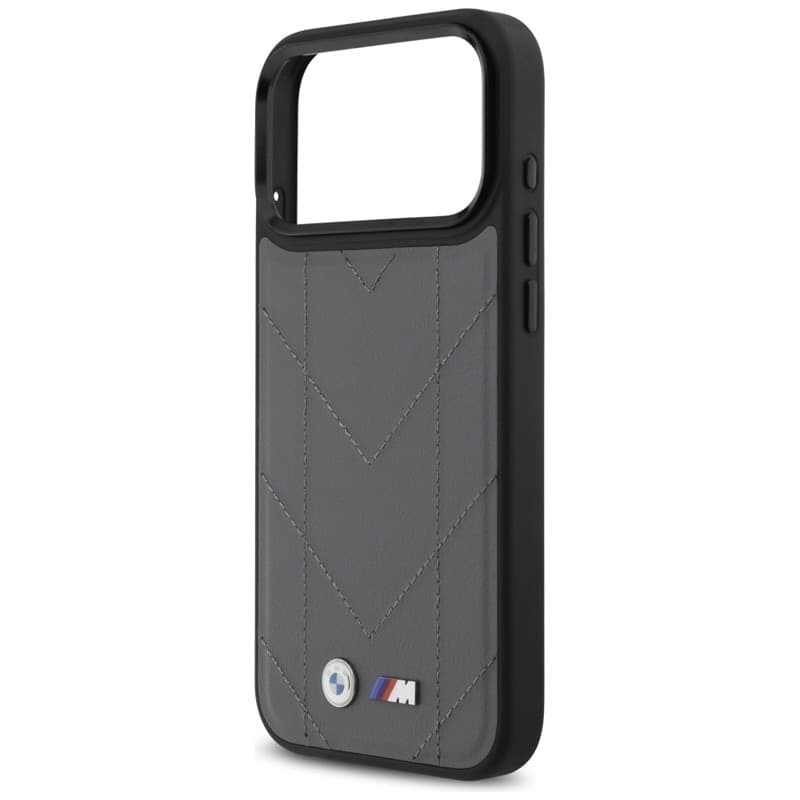 Custodia MagSafe con logo trapuntato BMW M per iPhone 17 Pro Max (antracite) - 6