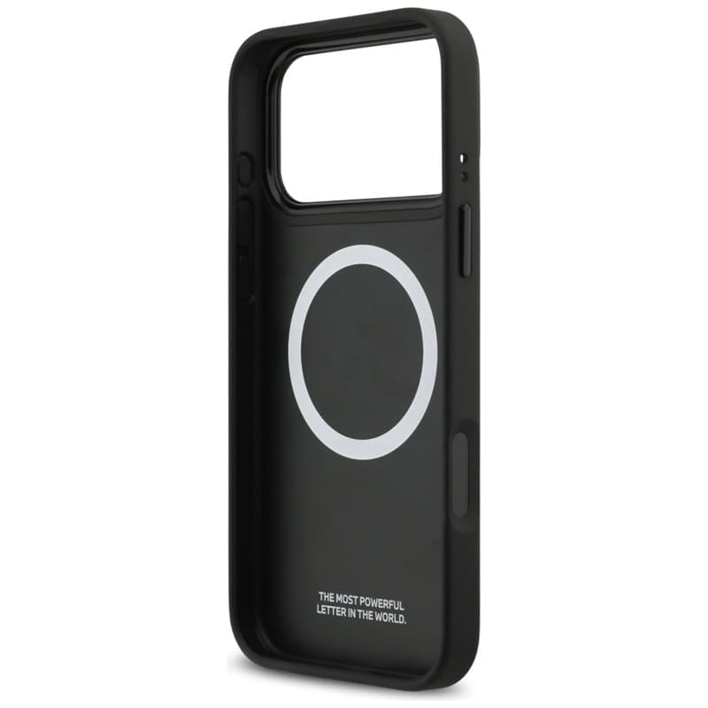 Custodia MagSafe con logo trapuntato BMW M per iPhone 17 Pro Max (antracite) - 7