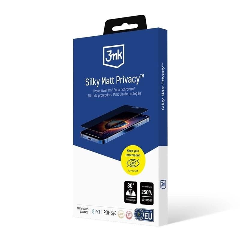 3mk Silky Matt Privacy - Matte privacy film for iPhone 16 Pro Max - 10