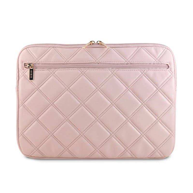 Guess Quilted 4G Sleeve - Notebook case 13" / 14" (pink) - 3