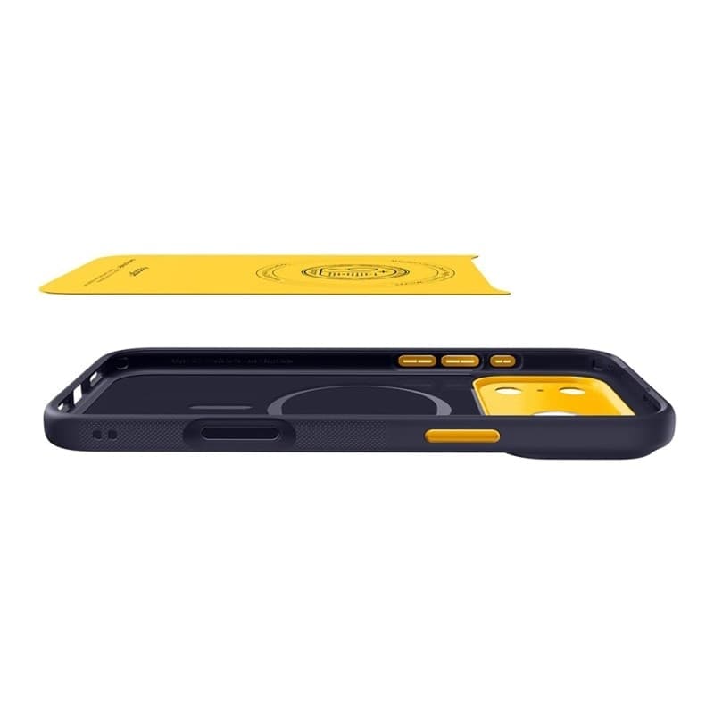 Spigen Nano Pop Mag MagSafe - Custodia per iPhone 18 Pro Max / 17 Pro Max (Blueberry Navy) - 5