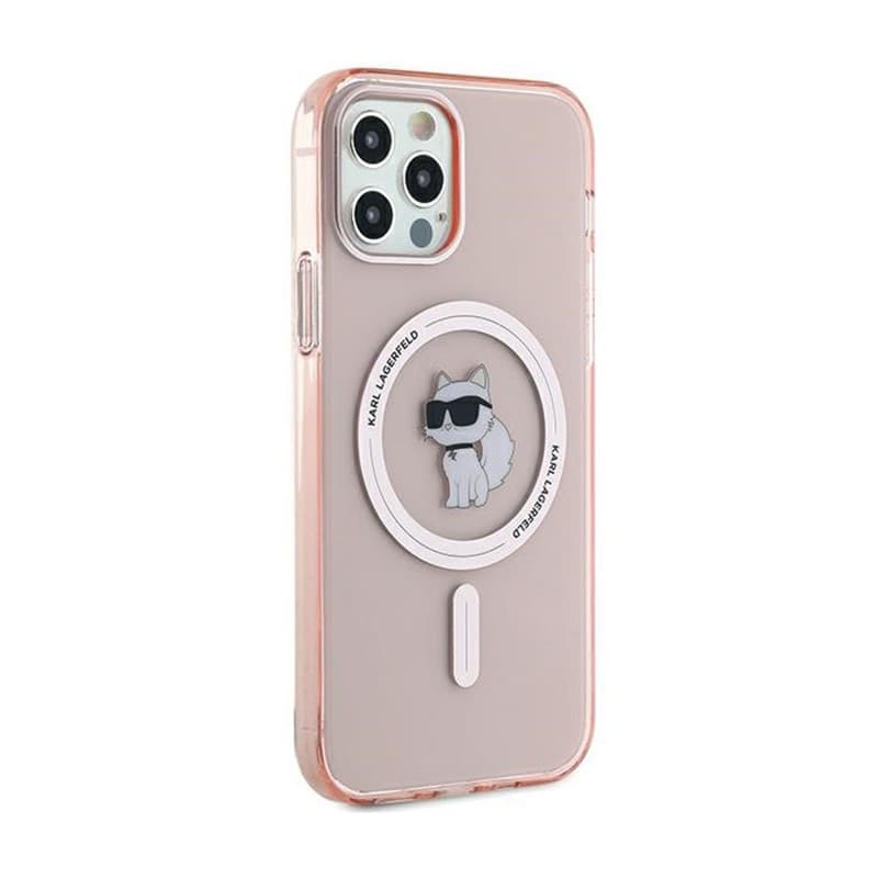 Karl Lagerfeld IML Choupette MagSafe - Case for iPhone 12 / iPhone 12 Pro (Pink) - 4