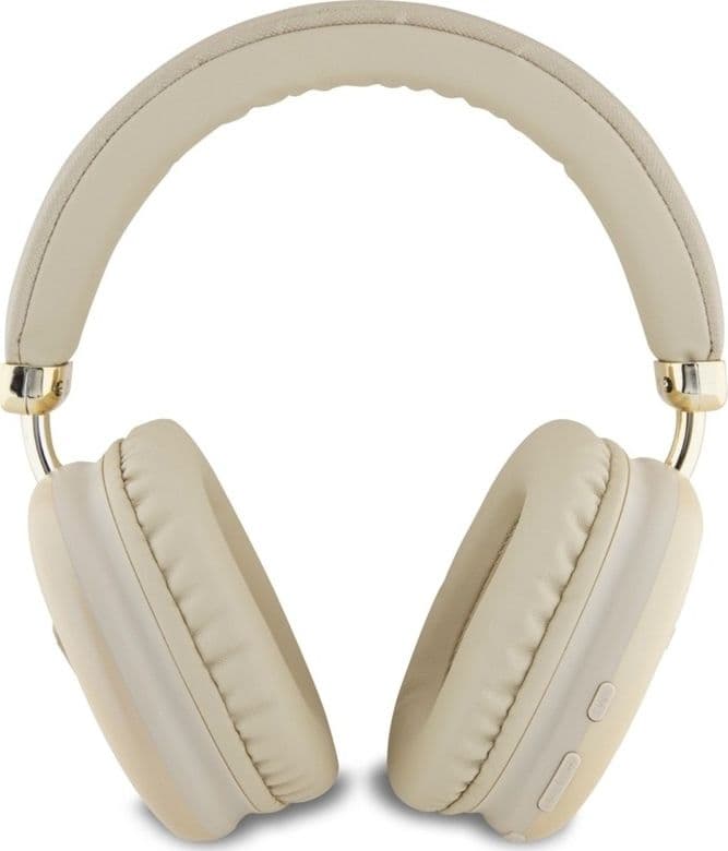 Guess Metallic Triangle Logo - Wireless Over-Ear Headphones Bluetooth V5.3 (gold) - 3