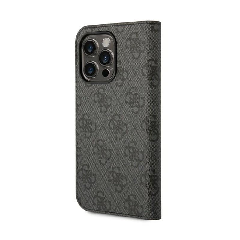 Guess 4G Metal Camera Outline Booktype Case - Case for iPhone 14 Pro (Black) - 2