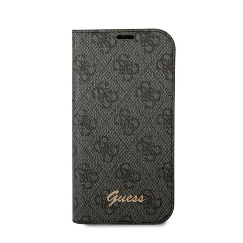 Guess 4G Metal Camera Outline Booktype Case - Case for iPhone 14 Pro (Black) - 3