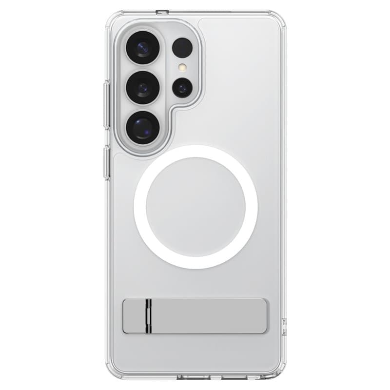 Spigen Ultra Hybrid S Mag MagSafe - Custodia per Samsung Galaxy S26 Ultra (trasparente/bianca) - 3