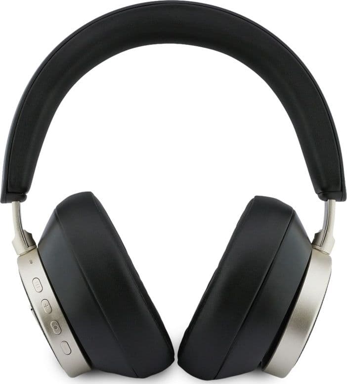 Cuffie on-ear wireless Bluetooth V5.4 ENC con logo triangolare Guess 4G (nere) - 4