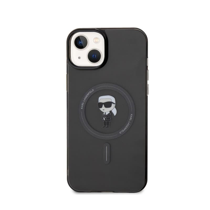 Karl Lagerfeld IML Ikonik MagSafe - Case for iPhone 15 Plus (Black) - 3
