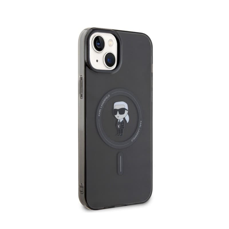 Karl Lagerfeld IML Ikonik MagSafe - Case for iPhone 15 Plus (Black) - 4