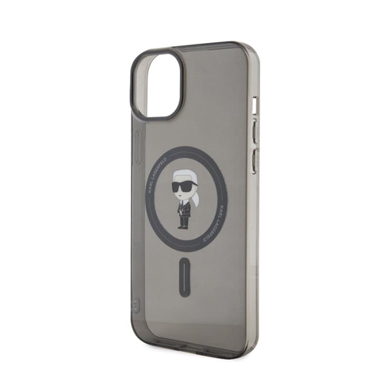 Karl Lagerfeld IML Ikonik MagSafe - Case for iPhone 15 Plus (Black) - 6