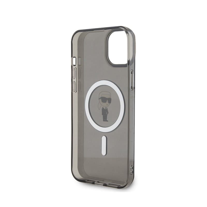 Karl Lagerfeld IML Ikonik MagSafe - Case for iPhone 15 Plus (Black) - 7