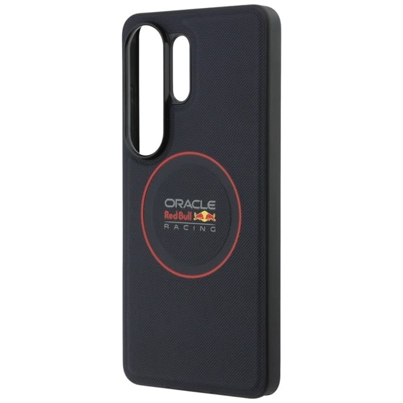 Custodia MagSafe con anello rosso a rete Red Bull per Samsung Galaxy S26 Ultra (blu navy) - 6