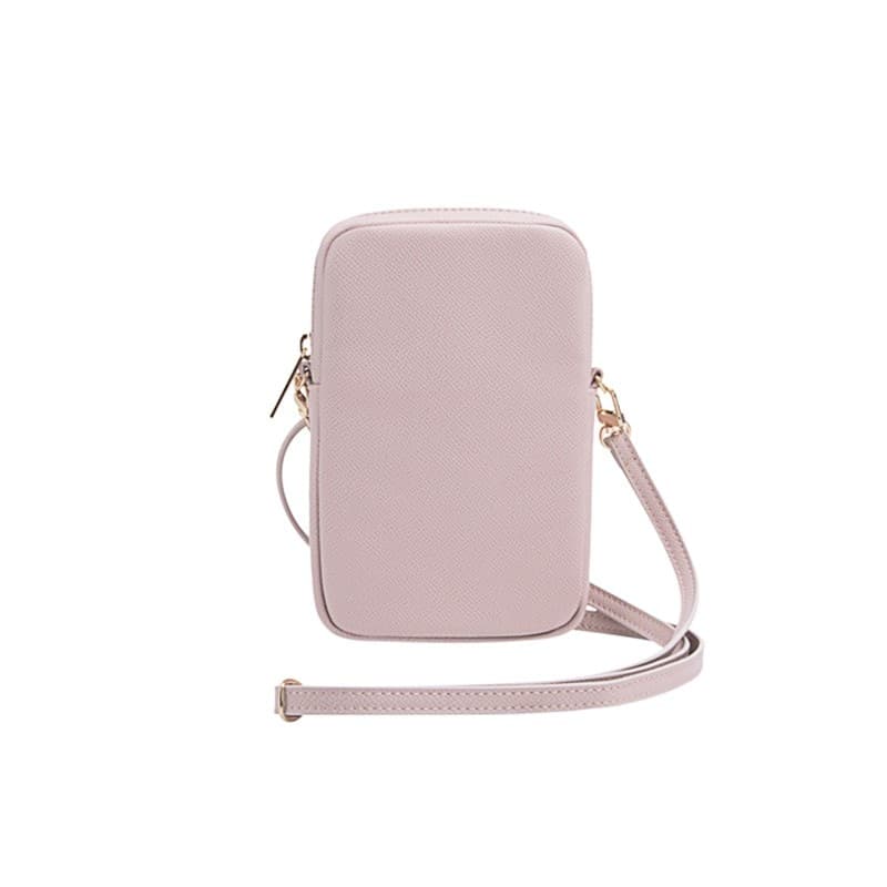 Guess Zip Triangle 4G - Phone bag (pink) - 4