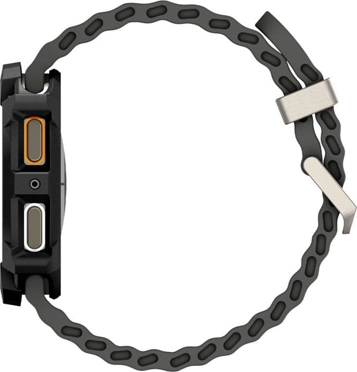 Spigen Rugged Armor - Case for Samsung Galaxy Watch 8 44 mm (Matte Black) - 6