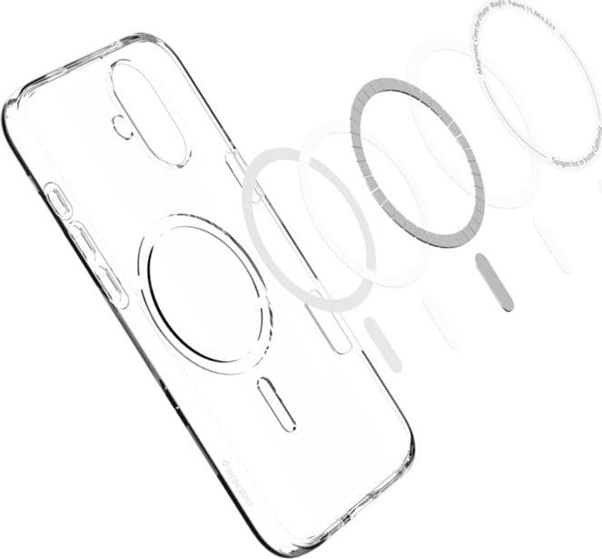 Spigen Liquid Crystal Mag MagSafe - Case for iPhone 16 (Clear) - 9